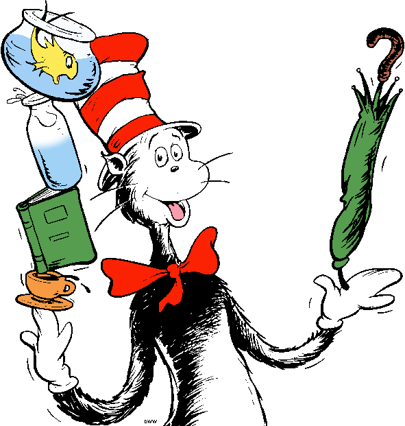 that rivals any of my kids' favorite Cat in the Hat cartoon episodes.